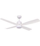 Lustra  cu ventilator 18W Led 3000K 6 viteze Corvete  Alb 132cmx35cm 