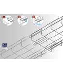 Jgheab Din Sarma Cu Imbinare Rapida 54X50mm,INOX