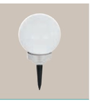 Corp de iluminat solar Glob 150mm diametru 2x0.06w