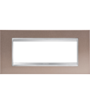 Placa ornament Chorus LUX - METAL - 6 module- PEARLY BRONZE - CHORUS