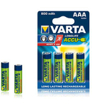 ACUMULATORI AAA 800MAH BLISTER 4 BUC VARTA