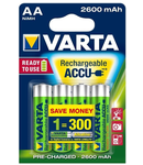 ACUMULATOR AA 2600MAH BLISTER 4 BUC VARTA