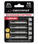 BATERII REINCARCABILE NI-MH AA R6 2600MAH 4 B