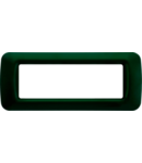 Placa ornament TOP SYSTEM  - tehnopolimer gloss finish - 6 module- RACING GREEN - SYSTEM