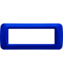 Placa ornament TOP SYSTEM  - tehnopolimer gloss finish - 6 module- JAZZ BLUE - SYSTEM