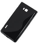 BACK COVER CASE LG L7 NEGRU