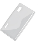 BACK COVER CASE LG L5 TRANSPARENT