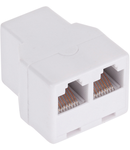 ADAPTOR 8P8C MAMA 2 X 8P8C MAMA ALB