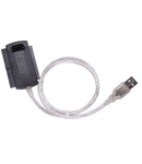 ADAPTOR USB - 2XIDE 2.5 inch&3.5 inch + SATA