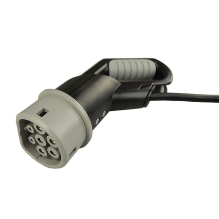 Fixed type1 or type2 charging cable replaces socket, 16a