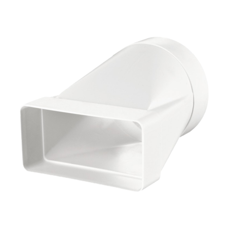 Adaptor plat-rotund pvc 511 d100/55x110 /ks