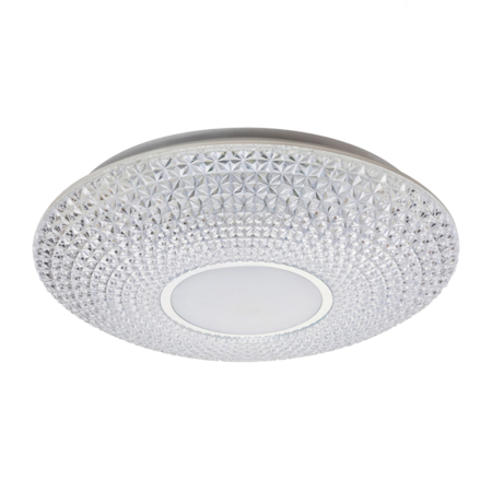 Luce led plafoniera 36w cu comanda krom