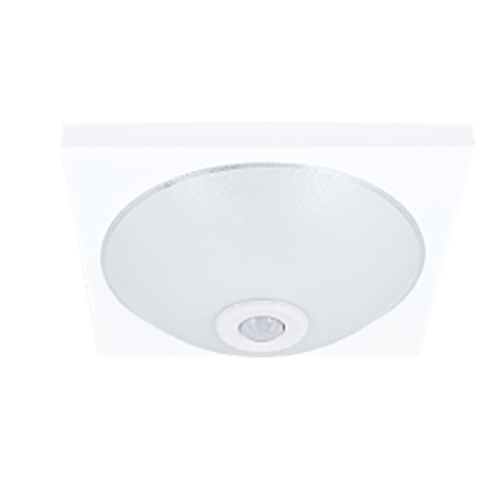 8120 sensor ceiling fixture 2xe27 300mm/300mm white