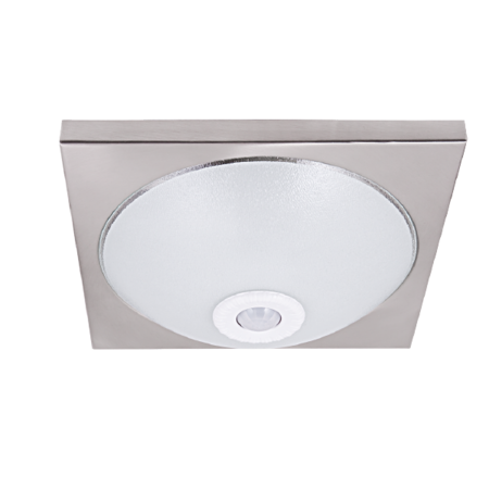 8120 sensor ceiling fixture 2xe27 300mm/300mm mat ХРОМ