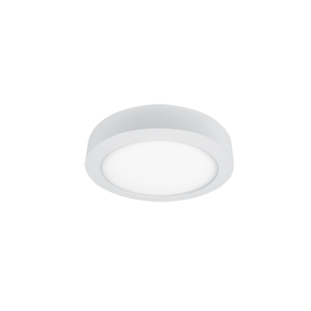 LED PANEL STELLAR ROTUND MONTAJ APARENT 12W 4000K ALB D174mm