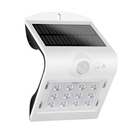 Lampa solara pt perete cu senzor 1.5w ip54