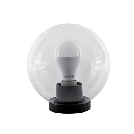 LAMPA GRADINA SFERA PMMA 200 CU SURSA LED A60 15W E27 230V 4000-4300K TRANSPARENTA