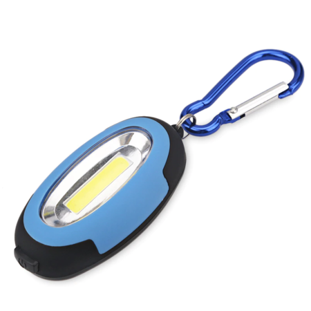 Plasitc mini key light cob e-5903 1.5w blue