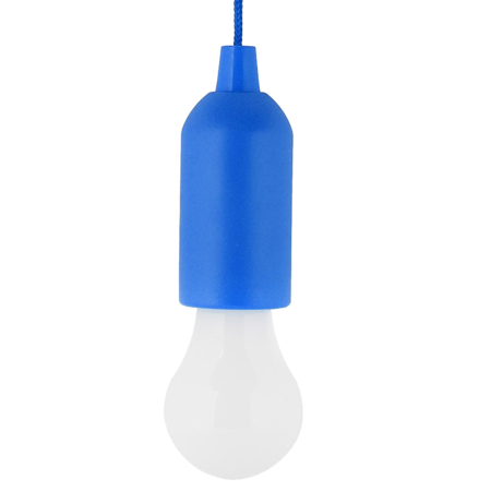 Bulb shape pull light e-6621 1w blue