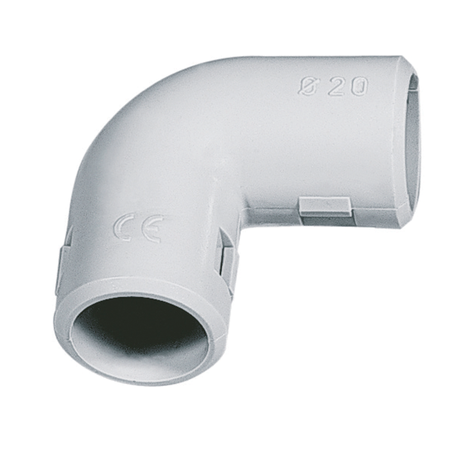 Cot pvc mic 90 ec Ф25 ip40