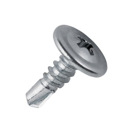 Self drilling screw with truss washer head ph2 4.2x13mm