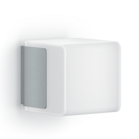 Aplica cu senzor cubo l 835 led (argintiu), de exterior, bluetooth, senzor miscare 160° ihf