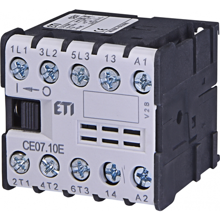 Contactor auxiliar miniatura ce, cae, ce17 ce07.10-24v-50/60hz