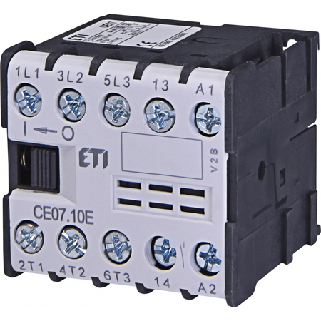 Contactor auxiliar miniatura ce, cae, ce17 ce07.10-230v-50/60hz