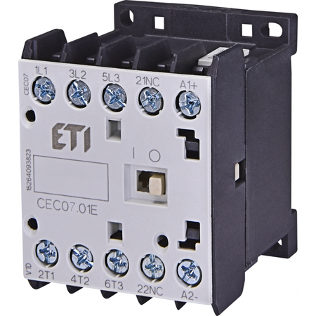 Contactor miniatura cec cec07.01-230v-50/60hz