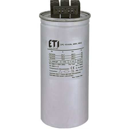 Condensator LPC 15 kVAr, 400V, 50HZ