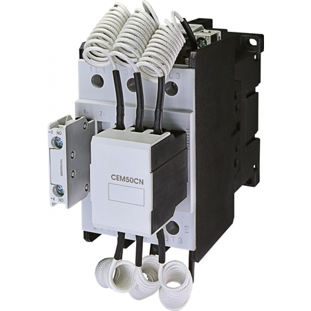Contactor pentru baterii de compensare CEM CN CEM50CN.10-230V-50HZ 40 kVar
