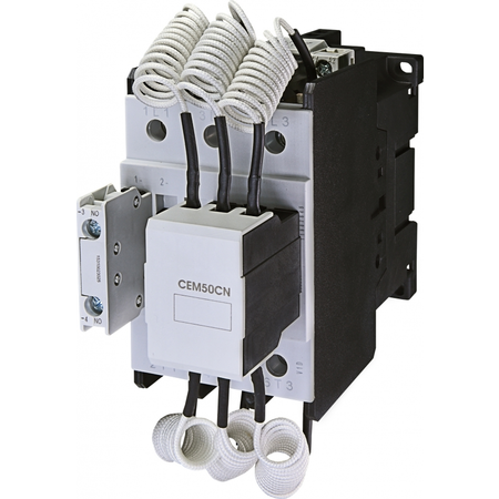 Contactor pentru baterii de compensare cem cn cem50cn.10-230v-50hz 40 kvar