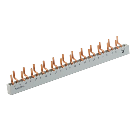 Busbar 1p+n pentru 12 sigurante