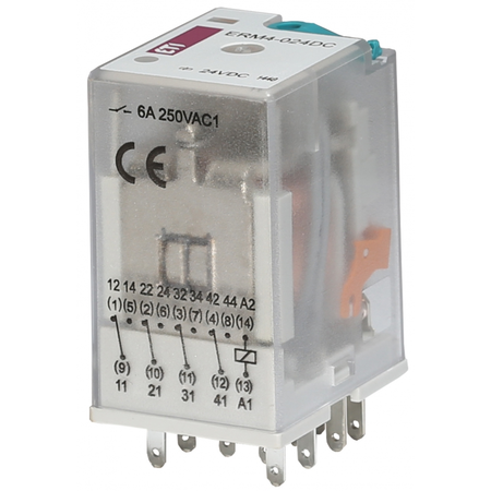 ER Relee electromagnetice industriale ERM4-024DC