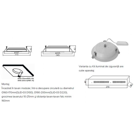 AVIS-02 10LED/480 4000K DIM