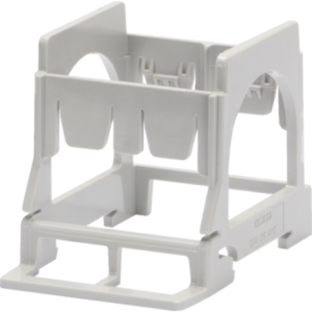 SUPPORT FOR MOUNTING SYSTEM RANGE COMPONENTS ON DIN RAIL - 2 module- 3 MODULES DIN