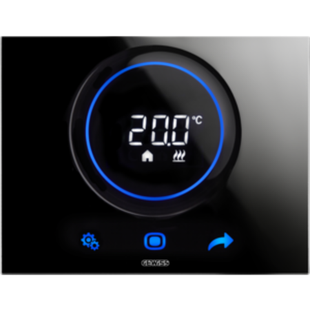 THERMO ICE THERMOSTAT - WI-FI - BLACK PLATE - BLACK - CHORUS