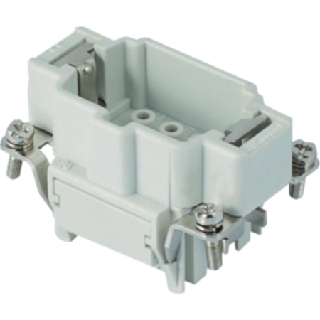 Conector Tata - 44X27 - 6P + E 16A 500V / 6kV / 3 - CRIMP CONNECTION - GRI