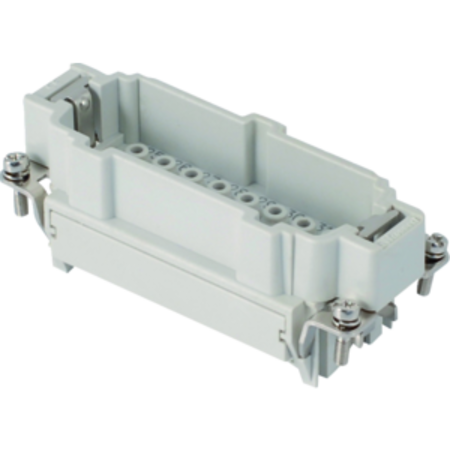 Conector Tata - 77X27 - 6P + 2P (AUX) + E 16A 830V / 8kV / 3 - CRIMP CONNECTION - GRI