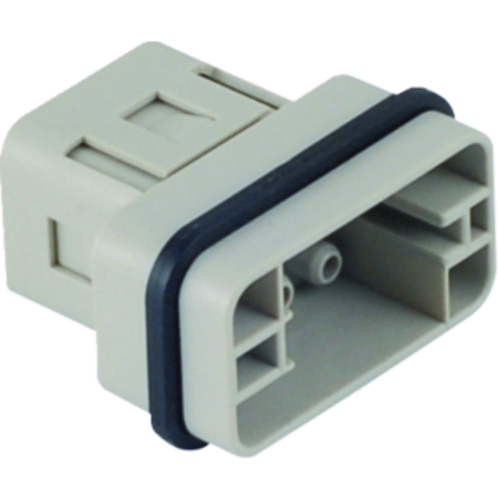 Conector Tata - 32X13 - 8P + E 16A 500V / 6kV / 3 - CRIMP CONNECTION - GRI