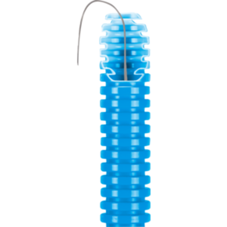 Tub flexibil cu rezistenta Medie FK15 - diametru20MM - cu sonda tragatoare - lumină albastră