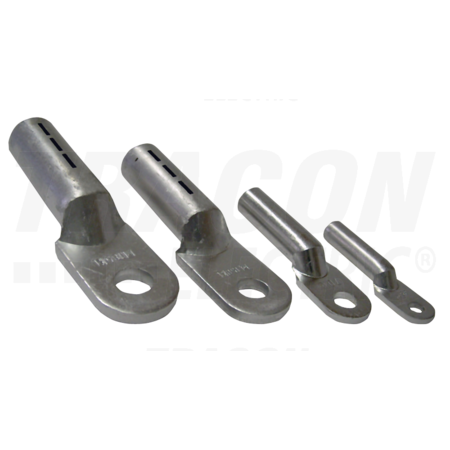 Papuc inelar neizolat din aluminiu AS25-6 25mm2, M6, (d1=7mm, d2=6,4mm)