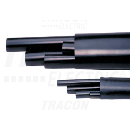 Tracon Set tuburi termo.,perete mediu,pt.cablu cu 4 cond.,cu adeziv zsrset4-10 4×10mm2, (4×12/3mm, l=100mm)+(1×40/12mm, l=500mm)