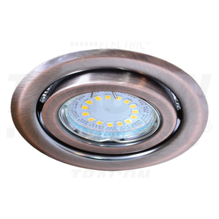 Spot halogen, alama, mat TLC-6MR max.50W, MR16, D=97mm, 30°, EEI=A++ - E