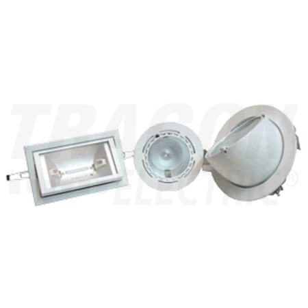 Spot halogen pentru tavan fals, rotund TLH-150 250V AC, max.150W, R7s, 118mm