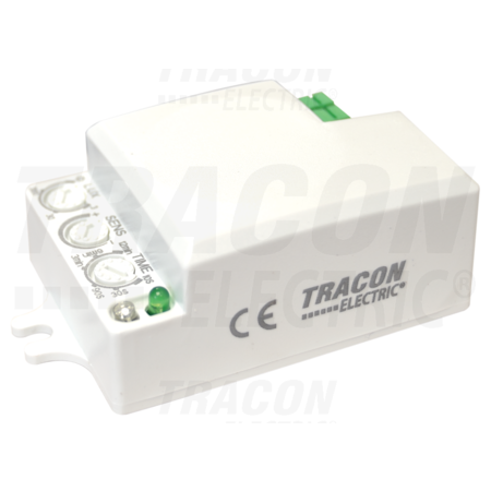 Detector de miscare cu microunde in corpul de iluminat TMB-L01D 230 VAC, 5,8 GHz, 360°, 1-6 m, 10 s-12 min, 3-2000lux