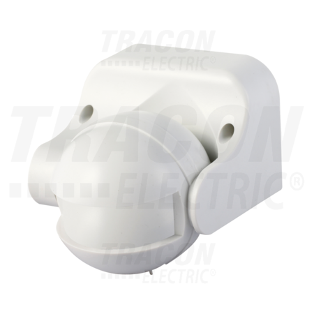 Detector de miscare tip radar, de perete, alb TMB-152R 230 VAC, 5,8 GHz, 180°, 5-15m, 10 s-12 min, 3-2000lux, IP44