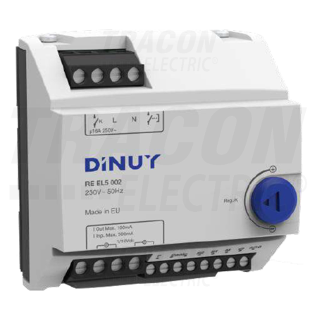 Modul comanda flux luminos, 1-10 V,pentru sina DIN, 5 mod REEL5002 230 VAC, 50 Hz, max. 16 A