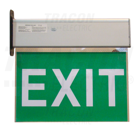 CIL de sig-evacuare cu LED, cu pictograme autoadezive EXIT-02-J 230V, 50Hz, 8×LED, 3h, 2,4V / 900mAh, Ni-Cd