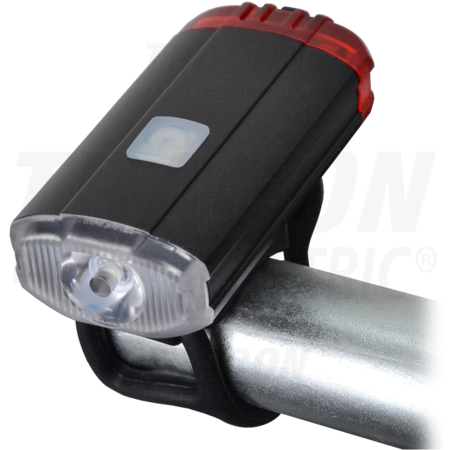 Lanterna LED pentru bicicleta,iluminare fata-spate BLCR2W 2W; 5000K; 3,7 V / 800 mAh, 150lm, IP54, 2/5h